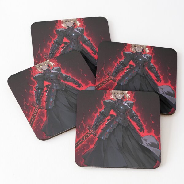 Item preview, Saber Alter Fate Stay Night Dark Fiery Anime Girl Power designed and sold by riadjamai.
