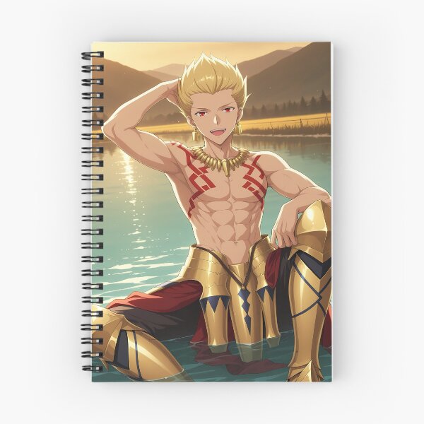 Item preview, Gilgamesh Fate Stay Night Sunset Warrior by the Lake designed and sold by riadjamai.