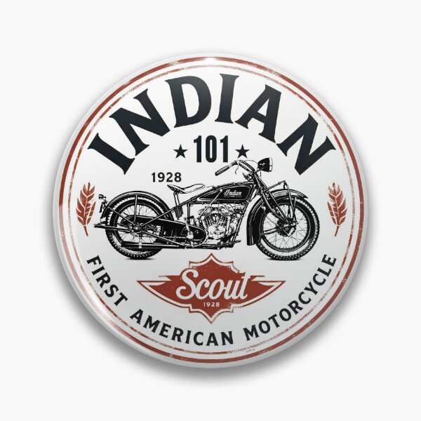 Item preview, Indian 101 Scout 1928 First American Motorcycle Legend designed and sold by EdGraphy.
