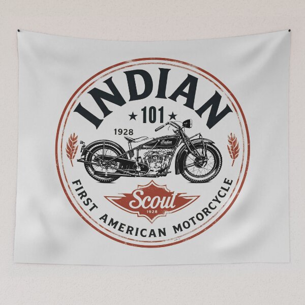 Item preview, Indian 101 Scout 1928 First American Motorcycle Legend designed and sold by EdGraphy.