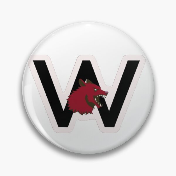 Item preview, Fierce Wolf Logo with Letter W – Bold Streetwear Design designed and sold by lee112-.