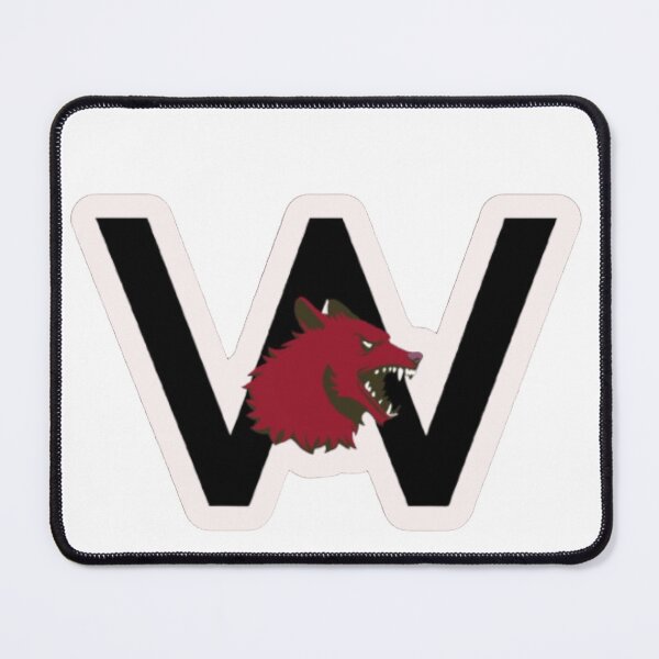 Item preview, Fierce Wolf Logo with Letter W – Bold Streetwear Design designed and sold by lee112-.