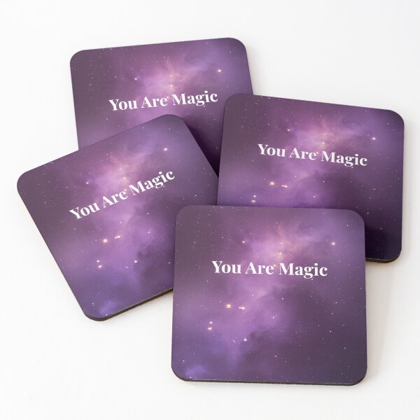 Item preview, you are magic ✨ | purple galaxy aesthetic designed and sold by MysticPurpleHue.