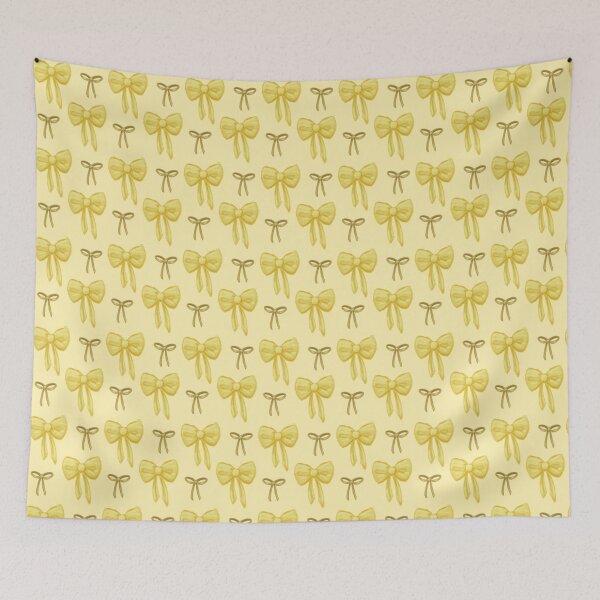 Item preview, Butter Yellow Bows designed and sold by CrypticButCozy.