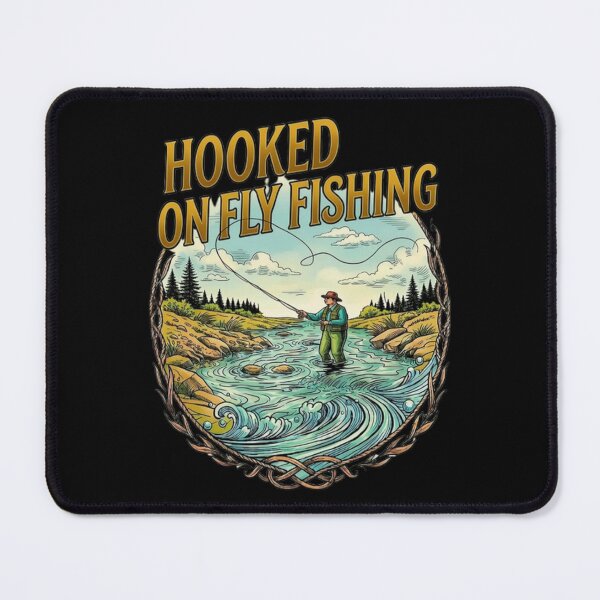Item preview, Hooked On Fly Fishing  designed and sold by Stefanrajzer.
