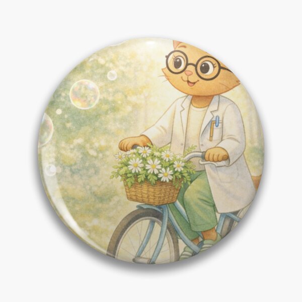 Item preview, I ride my bicycle - Dr. Mia Meow designed and sold by drmiamiau.