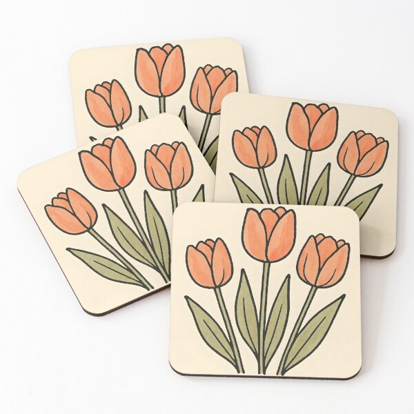 Item preview, Orange Floral  designed and sold by GraphicsClub.