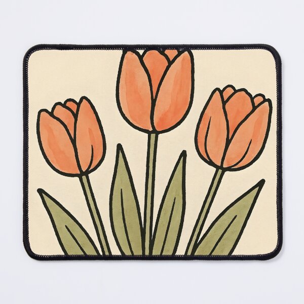 Item preview, Orange Floral designed and sold by GraphicsClub.