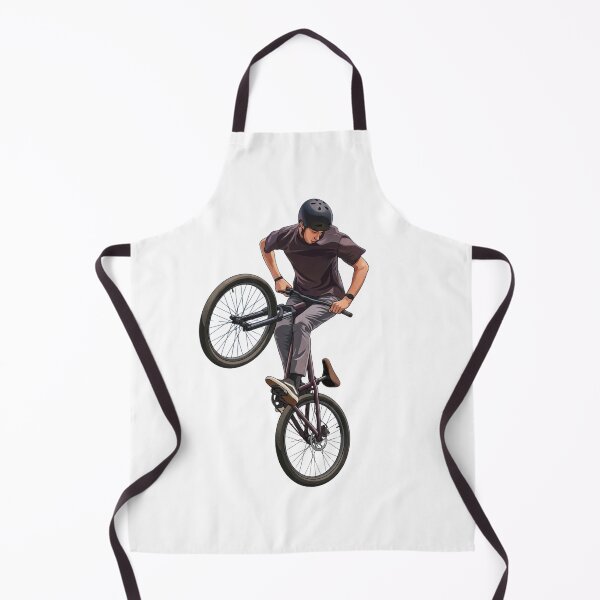 Item preview, BMX Rider Performing Mid-Air Tailwhip Trick designed and sold by RafinaArt.