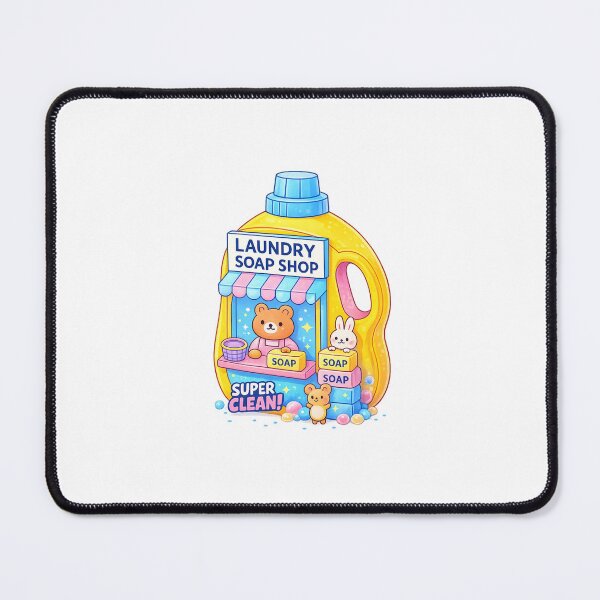 Item preview, Laundry Shop Retro Clean Graphic Design designed and sold by SoftSproutstu.
