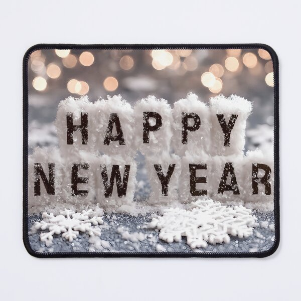 Item preview, Warm Lights Happy New Year Greeting 5 designed and sold by FlaskLab.