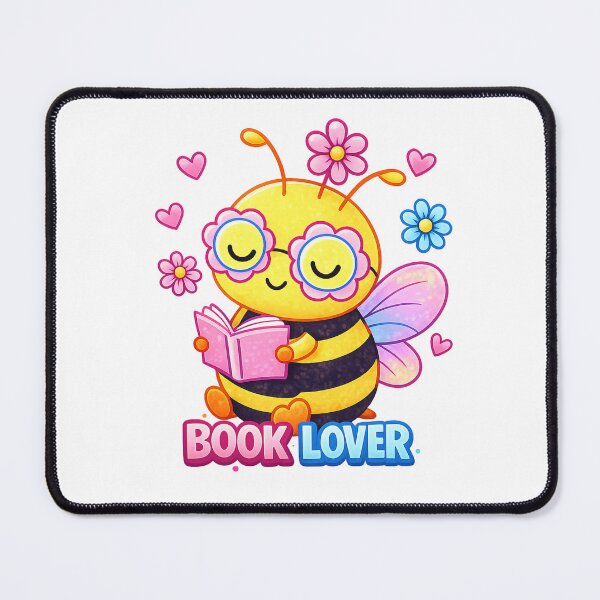 Item preview, Book Lover Reading Bee Cute Design designed and sold by SoftSproutstu.
