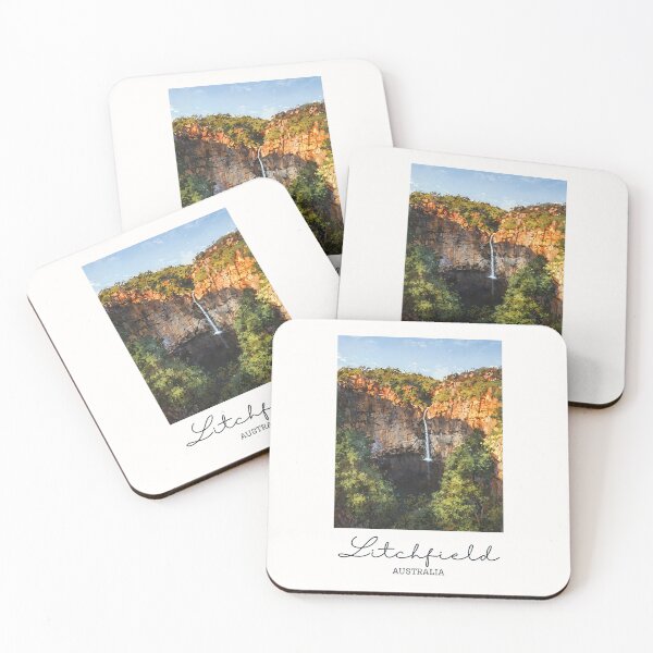 Item preview, Litchfield National Park Waterfalls - Vintage Souvenir designed and sold by twentytwo ART souvenir designs.