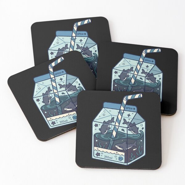 Item preview, Deep Sea Milk Carton designed and sold by Funny Vintage Stickers And T-Shirts.