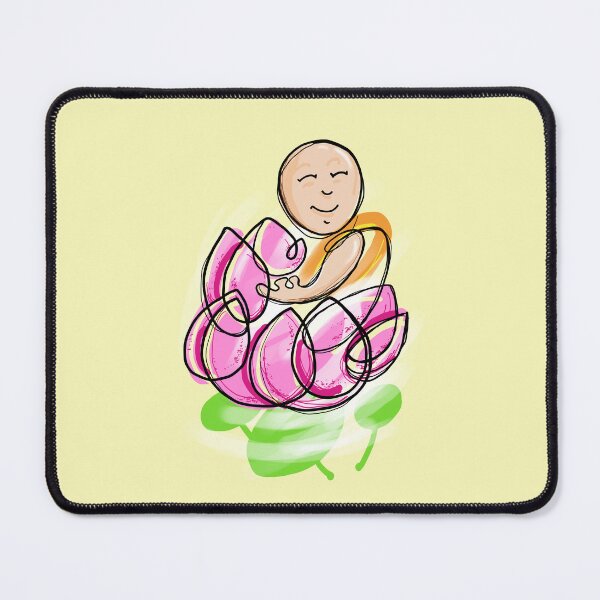 Item preview, Lotus Monk Meditation designed and sold by Brandz wave.