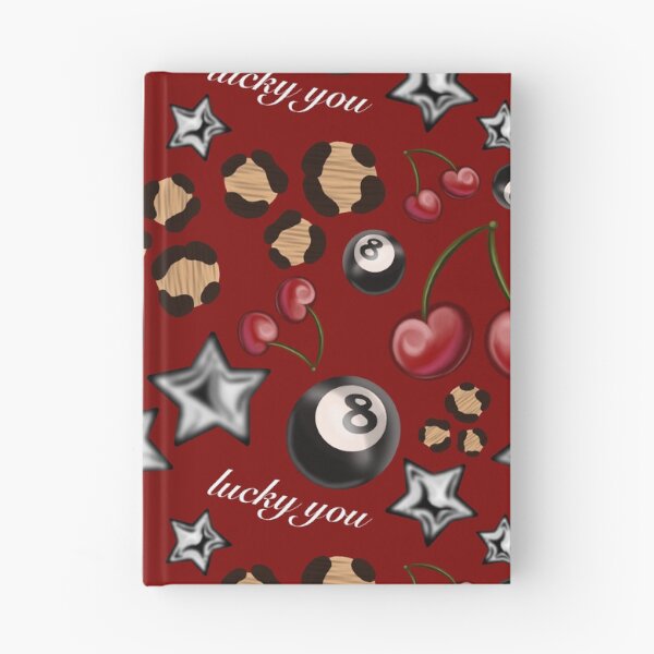 Item preview, Red Cherry Lucky 8 Ball Star Leopard Pattern designed and sold by issie kate.