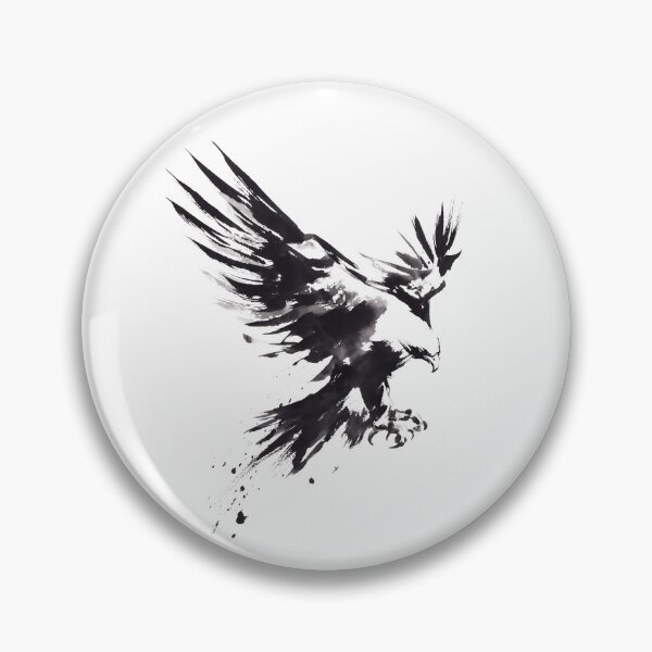 Item preview, Brushstroke Eagle 7 designed and sold by FlaskLab.