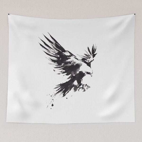 Item preview, Brushstroke Eagle 7 designed and sold by FlaskLab.