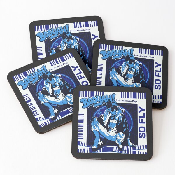 Item preview, Expressive Graphic Art with Cap and Shades designed and sold by Tsugraf Designs.