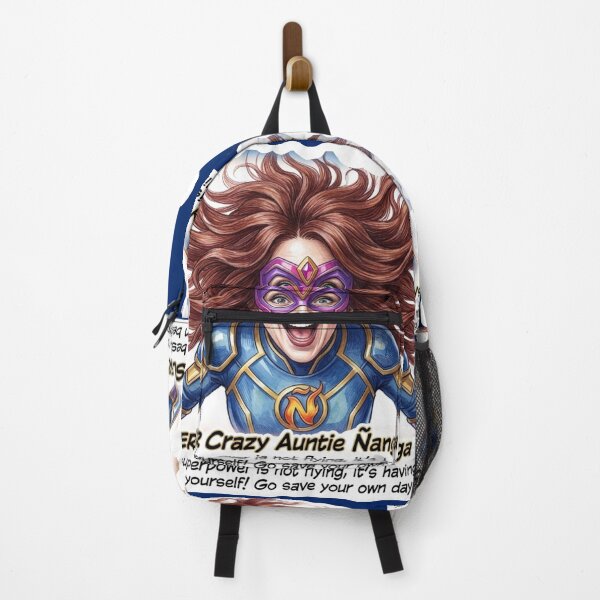 Item preview, Super Crazy Auntie Ñanga: Funny Superhero Empowerment Art designed and sold by KabronX.