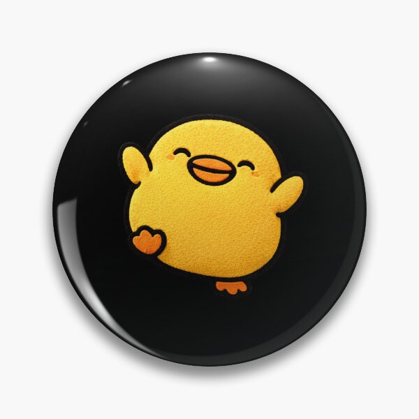 Item preview, Happy Dance Duck – Cute Chibi Kawaii Duck Joyful Aesthetic Design designed and sold by ColorSplash123.
