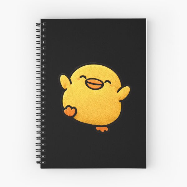 Item preview, Happy Dance Duck – Cute Chibi Kawaii Duck Joyful Aesthetic Design designed and sold by ColorSplash123.