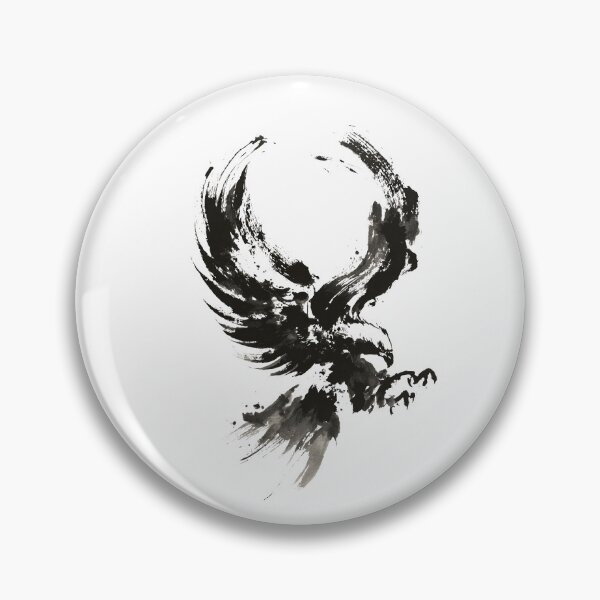 Item preview, Brushstroke Eagle 4 designed and sold by FlaskLab.
