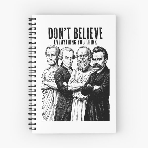 Item preview, Funny Philosophy Don't Believe Everything Philosopher designed and sold by GrandeDuc.