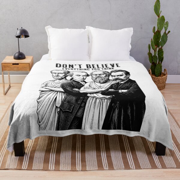 Item preview, Funny Philosophy Don't Believe Everything Philosopher designed and sold by GrandeDuc.