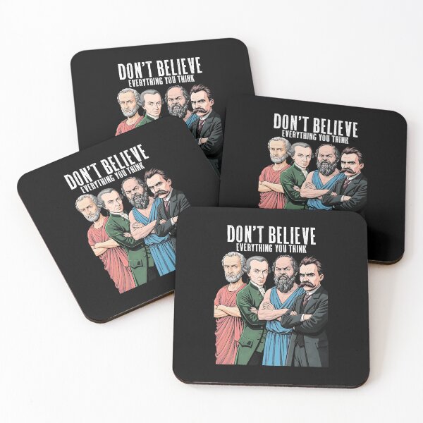 Item preview, Funny Philosophy Don't Believe Everything Philosopher designed and sold by GrandeDuc.