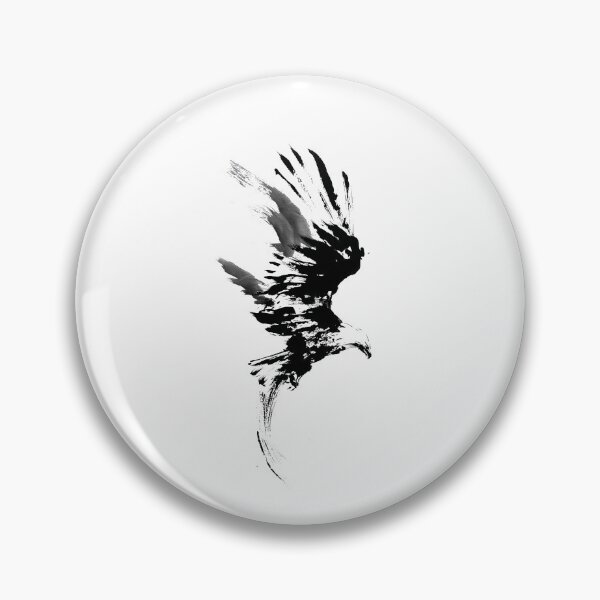 Item preview, Brushstroke Eagle 2 designed and sold by FlaskLab.
