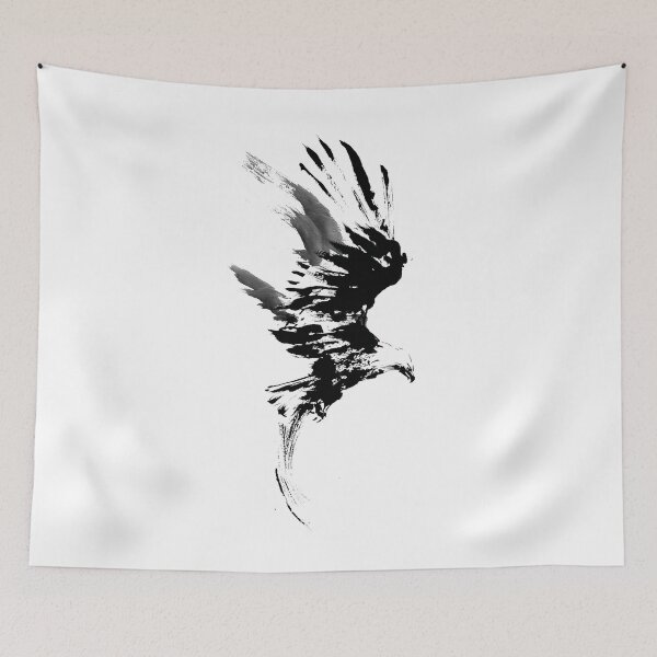 Item preview, Brushstroke Eagle 2 designed and sold by FlaskLab.