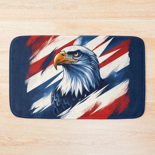 Item preview, Bald eagle / Patriotic pattern designed and sold by Grypis.