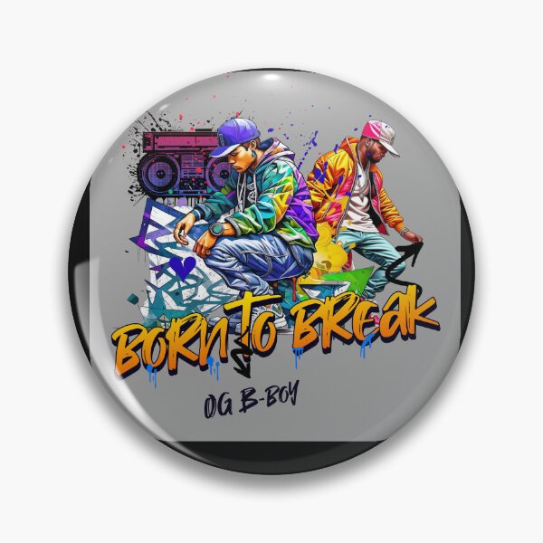 Item preview, Born to Breakdance Dynamic Dancers Art designed and sold by Tsugraf Designs.