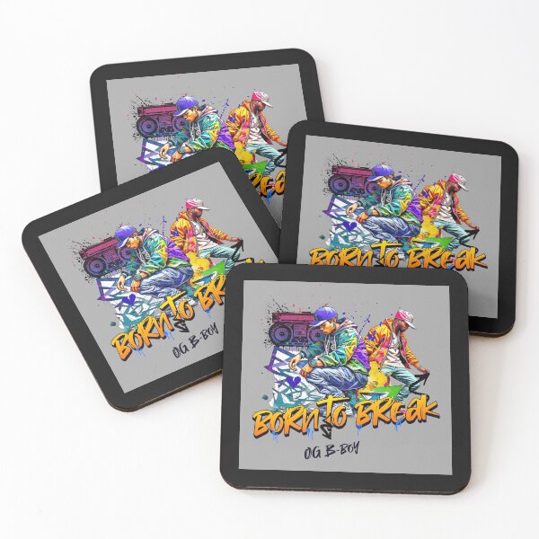 Item preview, Born to Breakdance Dynamic Dancers Art designed and sold by Tsugraf Designs.
