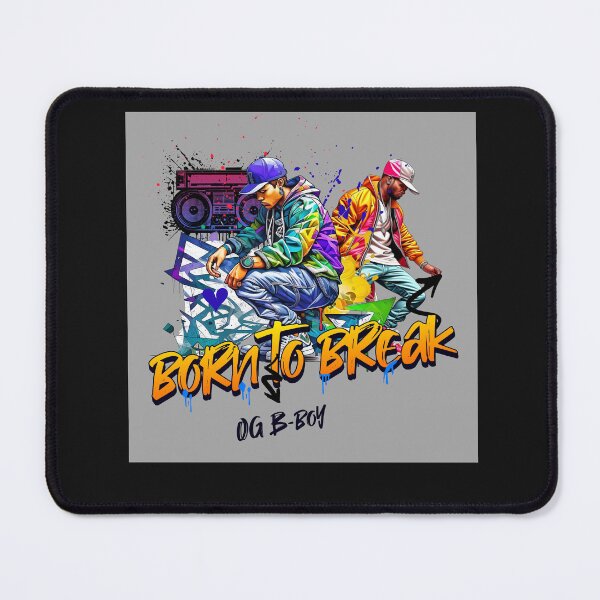 Item preview, Born to Breakdance Dynamic Dancers Art designed and sold by Tsugraf Designs.