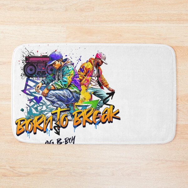 Item preview, Born to Breakdance Dynamic Dancers Art designed and sold by Tsugraf Designs.