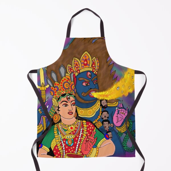Item preview, Rudra Rudrani Divine Artwork – Shiva Shakti Spiritual Art Design designed and sold by Harshit_Digital_Arts.