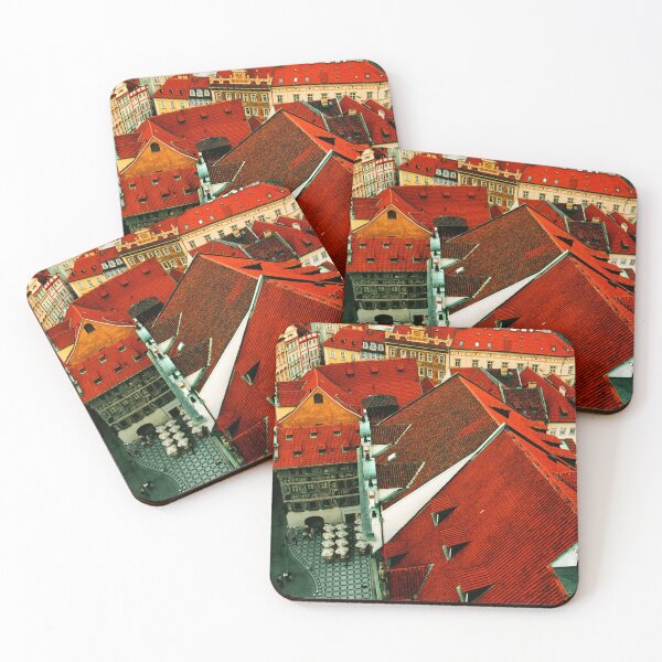 Item preview, The Roofs of Prague designed and sold by Marianna Tankelevich.
