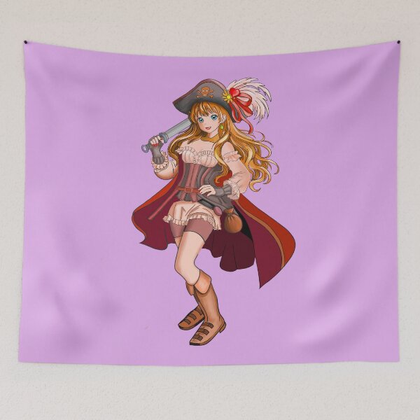 Item preview, anime pirate manga girl designed and sold by chromyral-creations.
