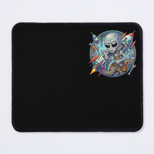 Item preview, Grumpy Alien Space Mechanic designed and sold by Sunkhung.