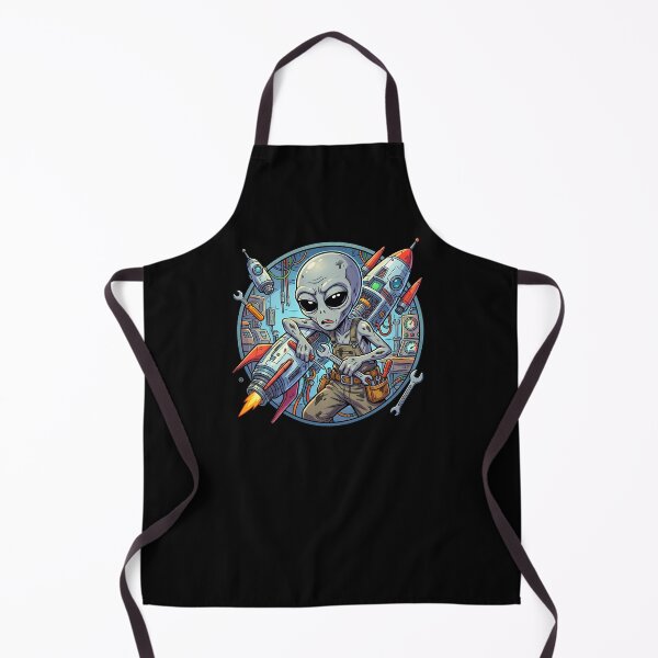 Item preview, Grumpy Alien Space Mechanic designed and sold by Sunkhung.