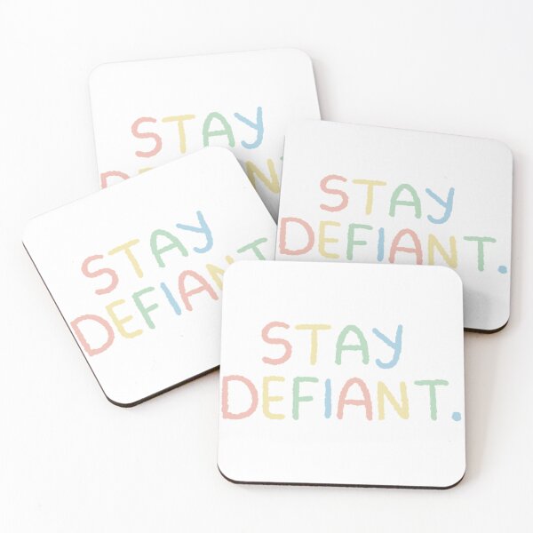 Item preview, STAY DEFIANT designed and sold by SunnieColors.