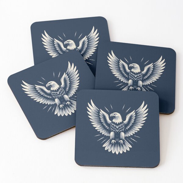 Item preview, Bald eagle / Patriotic pattern designed and sold by Grypis.