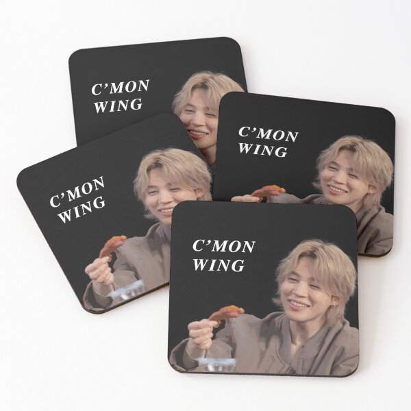Item preview, BTS Jimin C'mon Wing Meme designed and sold by lilivisual.