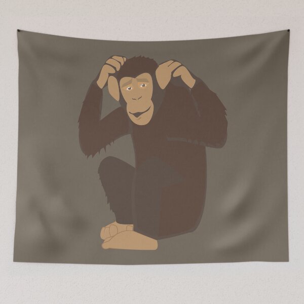 Item preview, Chimpanzee designed and sold by ROSE ANN BANILAR.