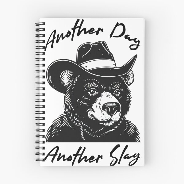 Item preview, Slay Cowboy Bear Funny Sarcastic designed and sold by LunaPixelStudio.