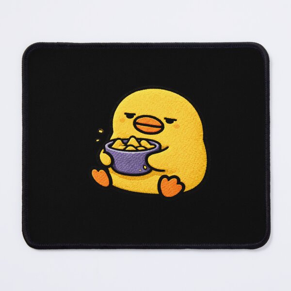 Item preview, Lazy Snack Duck – Cute Chibi Duck Funny Food Kawaii Aesthetic Design designed and sold by ColorSplash123.