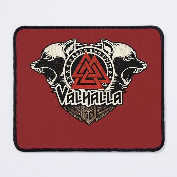 Item preview, Valknut Viking Valhalla Norse Logo designed and sold by Atelier Rescator.