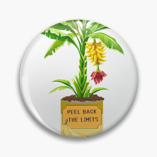 Item preview, Retro Banana Tree "Peel Back the Limits" Motivational Pop Art designed and sold by Atlasoloji.